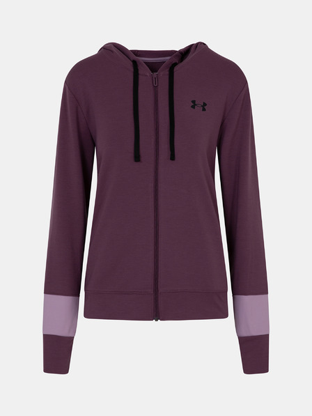 Under Armour Rival Terry CB FZ Hoodie-PPL Pulover