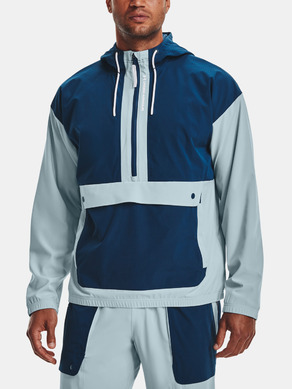 Under Armour UA RUSH WOVEN HOODED POPOVER Jakna