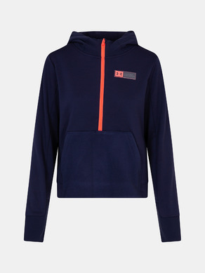 Under Armour Armour Mixed Media 1/2 Zip-NVY Pulover